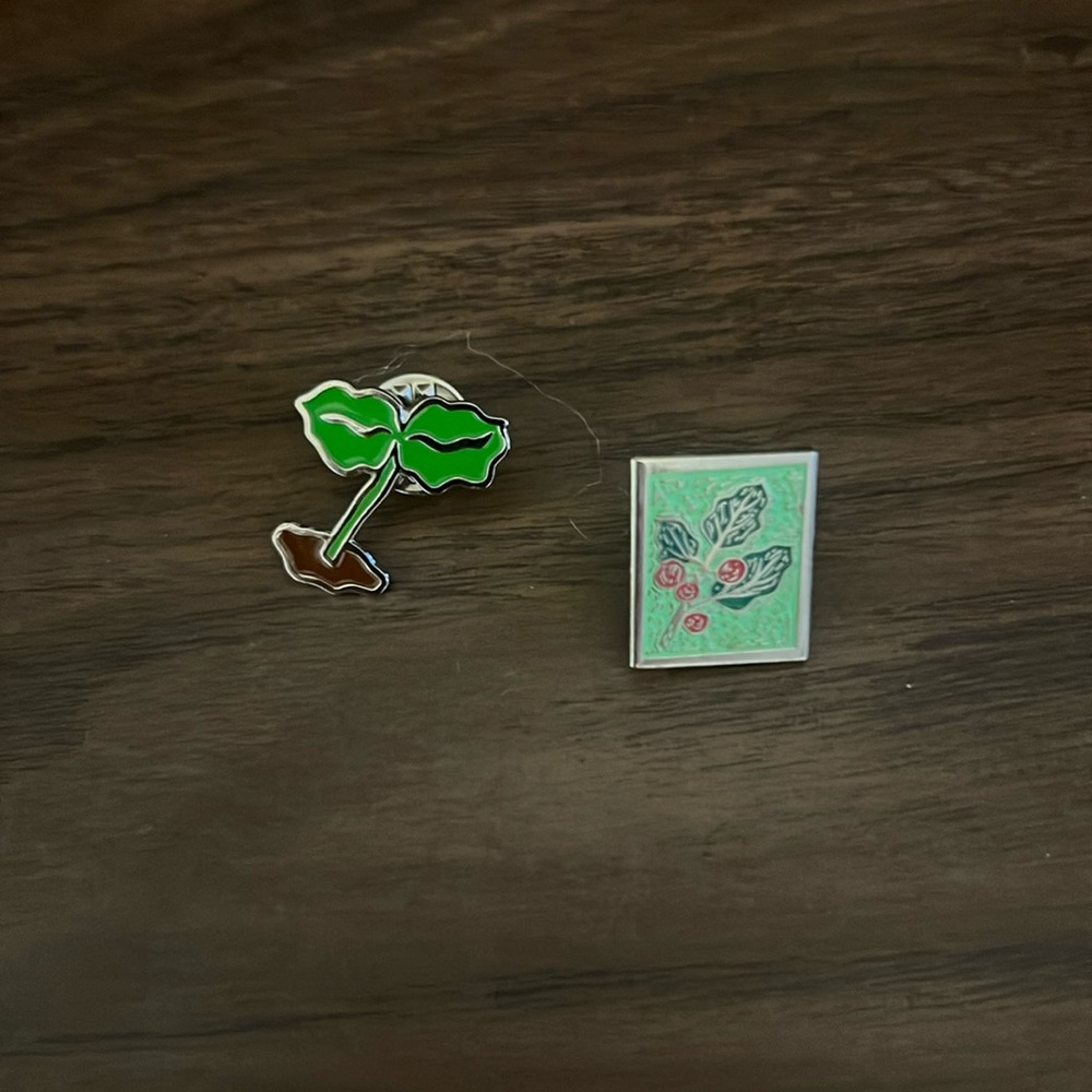 Starbucks pins